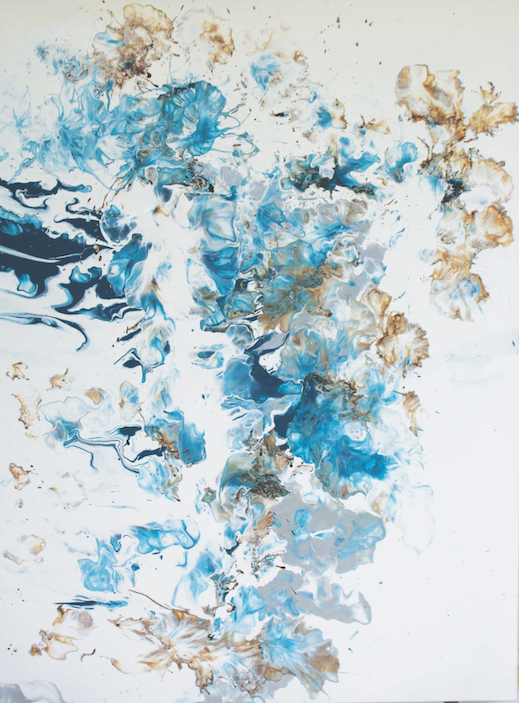 Painting Blue Nights