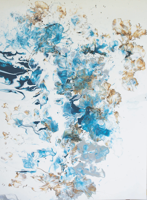 Painting Blue Nights